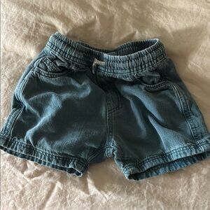 Kids Blue Denim Shorts
